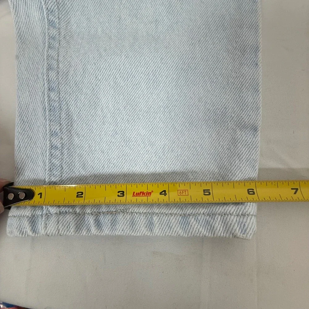 Lee Vintage‎ High Waisted Jeans Size 8 L Light Wash Denim Mom Jeans 80's 90s